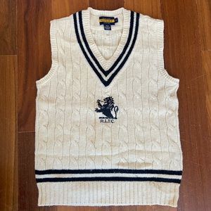 Rugby Ralph Lauren Sleeveless Sweater, Size S (Men)